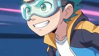#AnimeStyle #FuturisticCity #Cyberpunk #Hoverboard #AnimeArt #SciFiAnimation #KidsAdventure #SHAHEEr