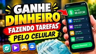 GANHE DINHEIRO FAZENDO TAREFAS PELO CELULAR