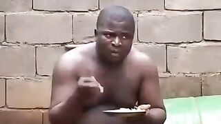 Greedy man