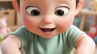8 BABY BLEND GREEN COLOR AND PINK
