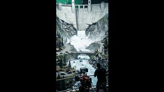 Filmmaking Dam Bursts Across Miniature Valley 131