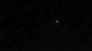 Jet flying on independence day