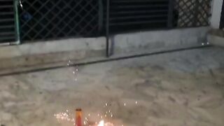 Fireworks at home