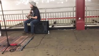 Surprise inSubway nyc