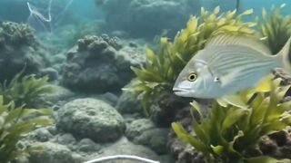 Rare Reef Fish Caught Underwater — $15 Fish Catch!