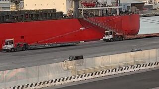 Port days Cargo vessel after 32 days sailing
