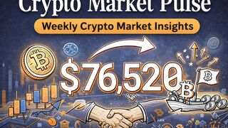 Crypto Market Pulse: Bitcoin at $76K