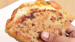Cheese veggi wrap