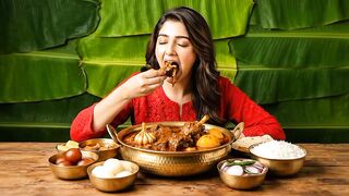 ​Spicy Mutton Curry & Sweets Mukbang | ASMR Eating Show 🍖