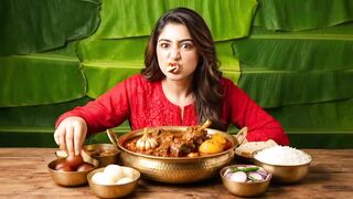 Ultimate Mutton Curry Thali Feast Mukbang | Spiciest Mutton & Eggs Eating Show! 🍖🔥