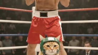 Epic Cat vs Human Boxing Match: The Ultimate Knockout! 🥊🐱