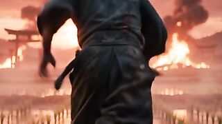 Ronin_charging_in_mud_duel