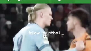 Haaland secara terbuka mengakui bahwa ia sangat menyukai adu fisik
