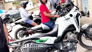 MOTO  FAZER 250 NÃO  PEGA NO START