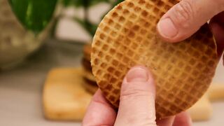 O SEGREDO DO STROOPWAFEL: O Biscoito Holandês Super Crocante