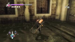 Ninja Gaiden consegui encher a estátua
