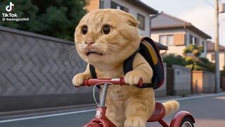 Animasi kartun kucing