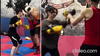 Hania Aamir boxing ring.