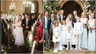 Imran Khan's ex-wife Jemima shared photos of her second marriage on social media.