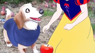The Dog Who Met Snow White 🍎🐶 | A Magical Adventure