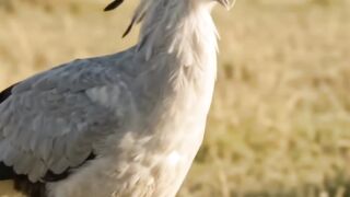 This bird doesn’t just fight snakes…