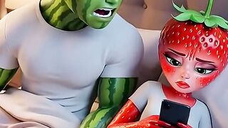 The Strawberry Got Caught Cheating?! 🍓😱
