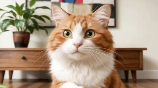 This Cat Just Found the Most Colorful Toy! 🐱🎨
