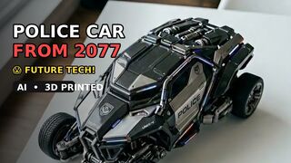 uture Police Vehicle From 2077 😱🔥