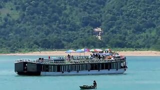 The magical form of the Jadukata River 🥰 Bangladesh
