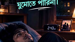 🥀 সে ঘুমায়, আমি আজও রাত জাগি… 💔