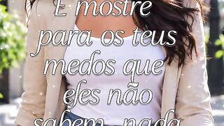 # Enfrente seus medos