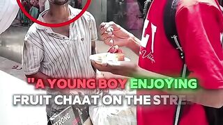 A Young Guy Kindness For Hungry Stranger