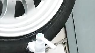 A creative sink for the garage.