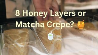 8 Honey Layers vs. Matcha Crepe Cake 🍯🍵 Artisanal Desserts | Ultra Luxus Club
