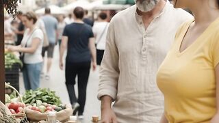 Drink herbal medicine from a foreigner