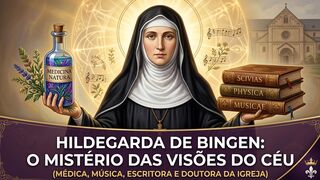 Santa Hildegarda de Bingen: A Mulher que Desafiou o seu Tempo 🌿📜✨.