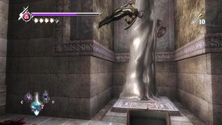 Ninja Gaiden será que se aperta o botão dessa estátua