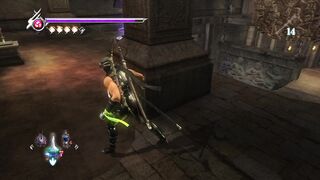 Ninja Gaiden tirei a espada e coloquei no chão e veio desafio