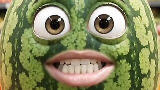 Angry Watermelon Objects to Family | Funny AI Animation Shorts 🍉😂