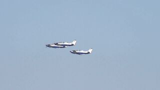 UTVA Lasta 95 Aircraft Take Off