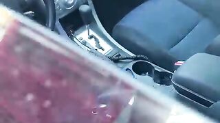 They used gum to open the car door