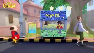 New Episode 203, Motu Patlu Cartoon, Motu Give the Magic Kit Fun 2023