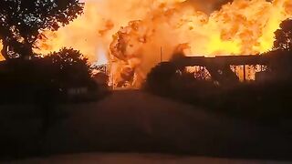 Explosão em uma fábrica nos EUA
