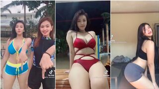 Cute girl Darsyela dance in TikTok #3