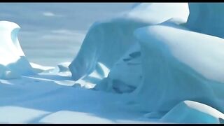 Pinguins: salvando o ovo. - Penguins: Saving the Egg. - 펭귄: 알을 구하다.