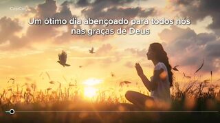 Oração do Dia 🙏 Deus renova suas forças hoje #oraçãododia #jesus #fé #paz #deus