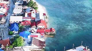the beauty of Tuapejat Harbor in Mentawai