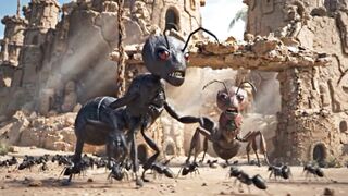 The Battle between the ants and the scorpion... Episode 1