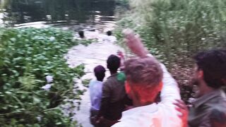 Take a Ganesh ji ka kis tarah Se visarjan ho raha hai