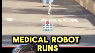 Medical Robot Runs Away After 36 Hours Shift! 🤖💨